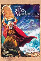 The Ten Commandments - Brazilian Movie Cover (xs thumbnail)