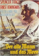 The Old Man and the Sea - German Movie Poster (xs thumbnail)