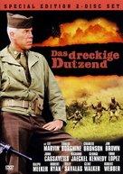 The Dirty Dozen - German DVD movie cover (xs thumbnail)