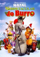Donkey&#039;s Christmas Shrektacular - Brazilian DVD movie cover (xs thumbnail)
