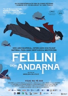 Fellini degli spiriti - Swedish Movie Poster (xs thumbnail)