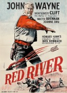Red River - Danish Movie Poster (xs thumbnail)