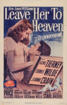 Leave Her to Heaven - Re-release movie poster (xs thumbnail)