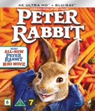 Peter Rabbit - Danish Blu-Ray movie cover (xs thumbnail)