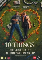 10 Things We Should Do Before We Break Up - Swedish Movie Cover (xs thumbnail)