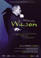 Absolute Wilson - German Movie Poster (xs thumbnail)