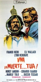 &iexcl;Viva la muerte... tua! - Italian Movie Poster (xs thumbnail)