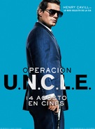 The Man from U.N.C.L.E. - Spanish Movie Poster (xs thumbnail)