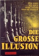 La grande illusion - German Movie Poster (xs thumbnail)