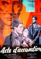 Atto d&#039;accusa - French Movie Poster (xs thumbnail)