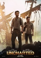 Uncharted - Romanian Movie Poster (xs thumbnail)