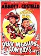 Ride &#039;Em Cowboy - French Movie Poster (xs thumbnail)