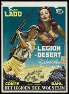 Desert Legion - Belgian Movie Poster (xs thumbnail)
