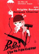 Babette s'en va-t-en guerre - French Movie Poster (xs thumbnail)