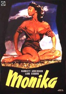 Sommaren med Monika - Swedish DVD movie cover (xs thumbnail)
