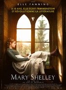 Mary Shelley - French Movie Poster (xs thumbnail)