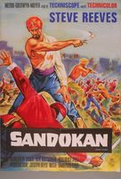 Sandokan, la tigre di Mompracem - German Movie Poster (xs thumbnail)