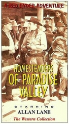Homesteaders of Paradise Valley - VHS movie cover (xs thumbnail)