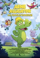 Arne Alligator och djungelkompisarna - Danish Movie Poster (xs thumbnail)