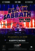Black Sabbath the End of the End - Romanian Movie Poster (xs thumbnail)