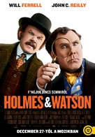 Holmes &amp; Watson - Hungarian Movie Poster (xs thumbnail)