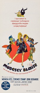 Modesty Blaise - Australian Movie Poster (xs thumbnail)