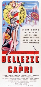 Bellezze a Capri - Italian Movie Poster (xs thumbnail)