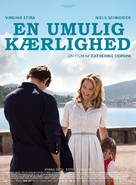 Un amour impossible - Danish Movie Poster (xs thumbnail)