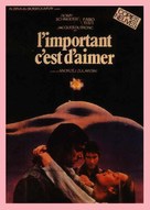 L&#039;important c&#039;est d&#039;aimer - French DVD movie cover (xs thumbnail)
