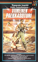 Die grosse Treibjagd - Finnish VHS movie cover (xs thumbnail)