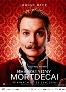 Mortdecai - Polish Movie Poster (xs thumbnail)