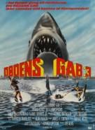 Jaws 3D - Danish Movie Poster (xs thumbnail)