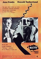 Klute - Swedish Movie Poster (xs thumbnail)