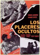 Los placeres ocultos - Spanish Movie Poster (xs thumbnail)