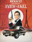 A View To A Kill - Movie Poster (xs thumbnail)