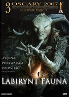 El laberinto del fauno - Polish Movie Cover (xs thumbnail)