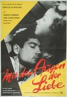 Les yeux de l&#039;amour - German Movie Poster (xs thumbnail)