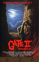 The Gate II: Trespassers - Polish Movie Cover (xs thumbnail)