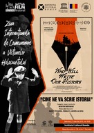 Who Will Write Our History - Romanian Movie Poster (xs thumbnail)