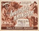 The Invisible Monster - Movie Poster (xs thumbnail)