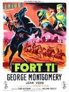 Fort Ti - French Movie Poster (xs thumbnail)