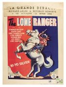 The Lone Ranger - Belgian Movie Poster (xs thumbnail)