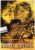Notti bianche, Le - Spanish Movie Poster (xs thumbnail)
