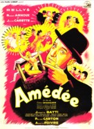 Am&egrave;d&egrave;e - French Movie Poster (xs thumbnail)