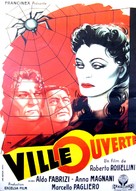 Roma, citt&agrave; aperta - French Movie Poster (xs thumbnail)
