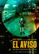 El aviso - Spanish Movie Poster (xs thumbnail)