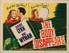 The Body Disappears - Movie Poster (xs thumbnail)