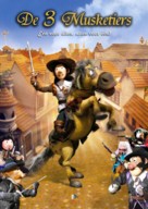 De tre musketerer - Dutch Movie Poster (xs thumbnail)