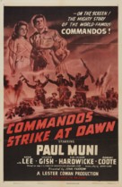 Commandos Strike at Dawn - Movie Poster (xs thumbnail)