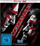Coriolanus - German Blu-Ray movie cover (xs thumbnail)